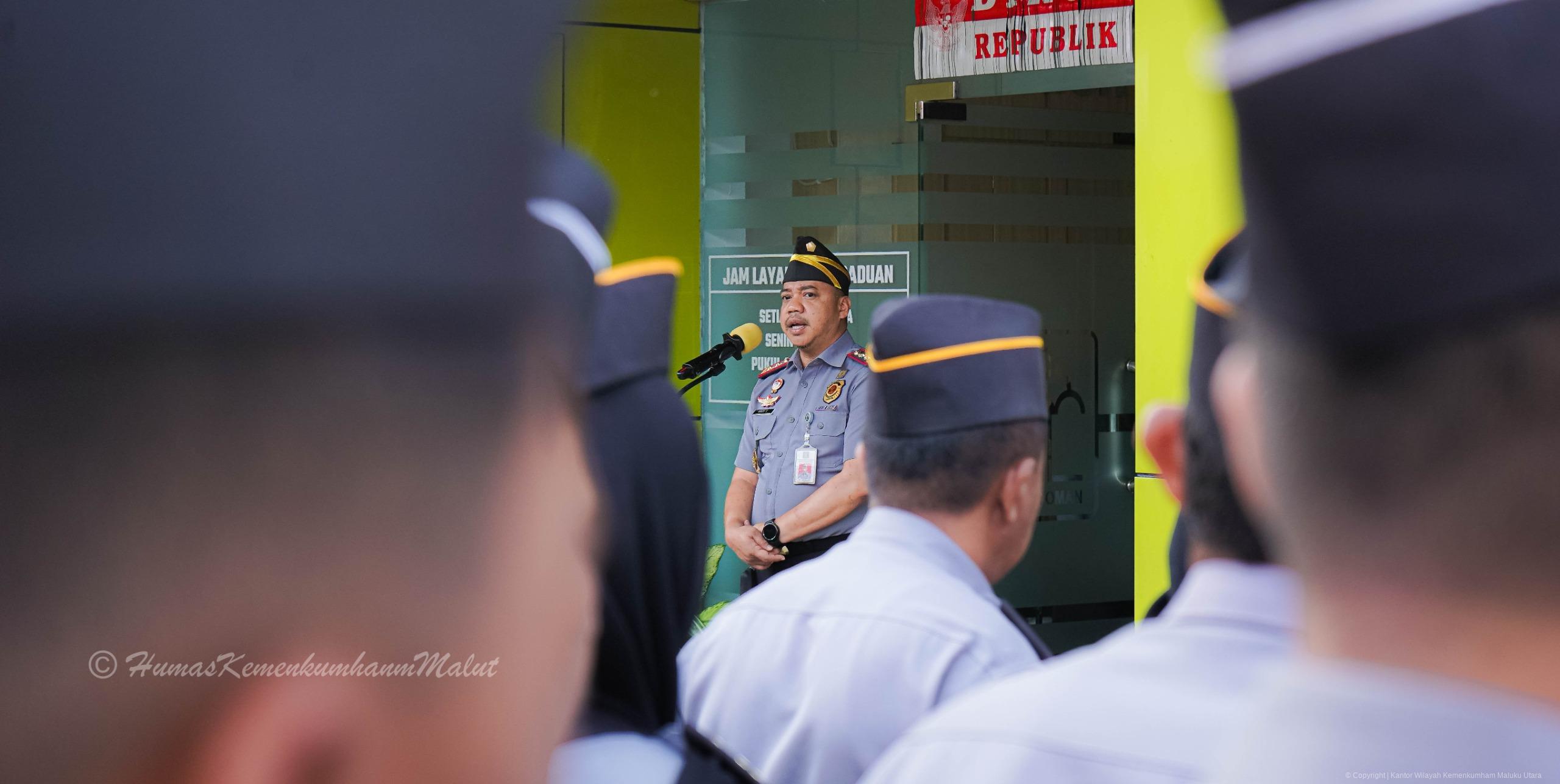 Kakanwil Kemenkumham Malut Himbau Jajarannya Hindari Politik Praktis