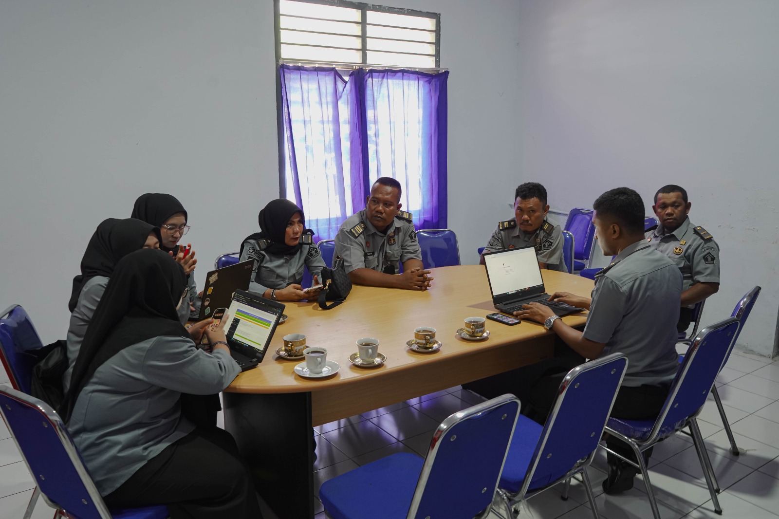 Rupbasan Ternate Capai Persentase Maksimal Dalam Pemenuhan Data Dukung Rencana Kinerja Tahunan Triwulan II