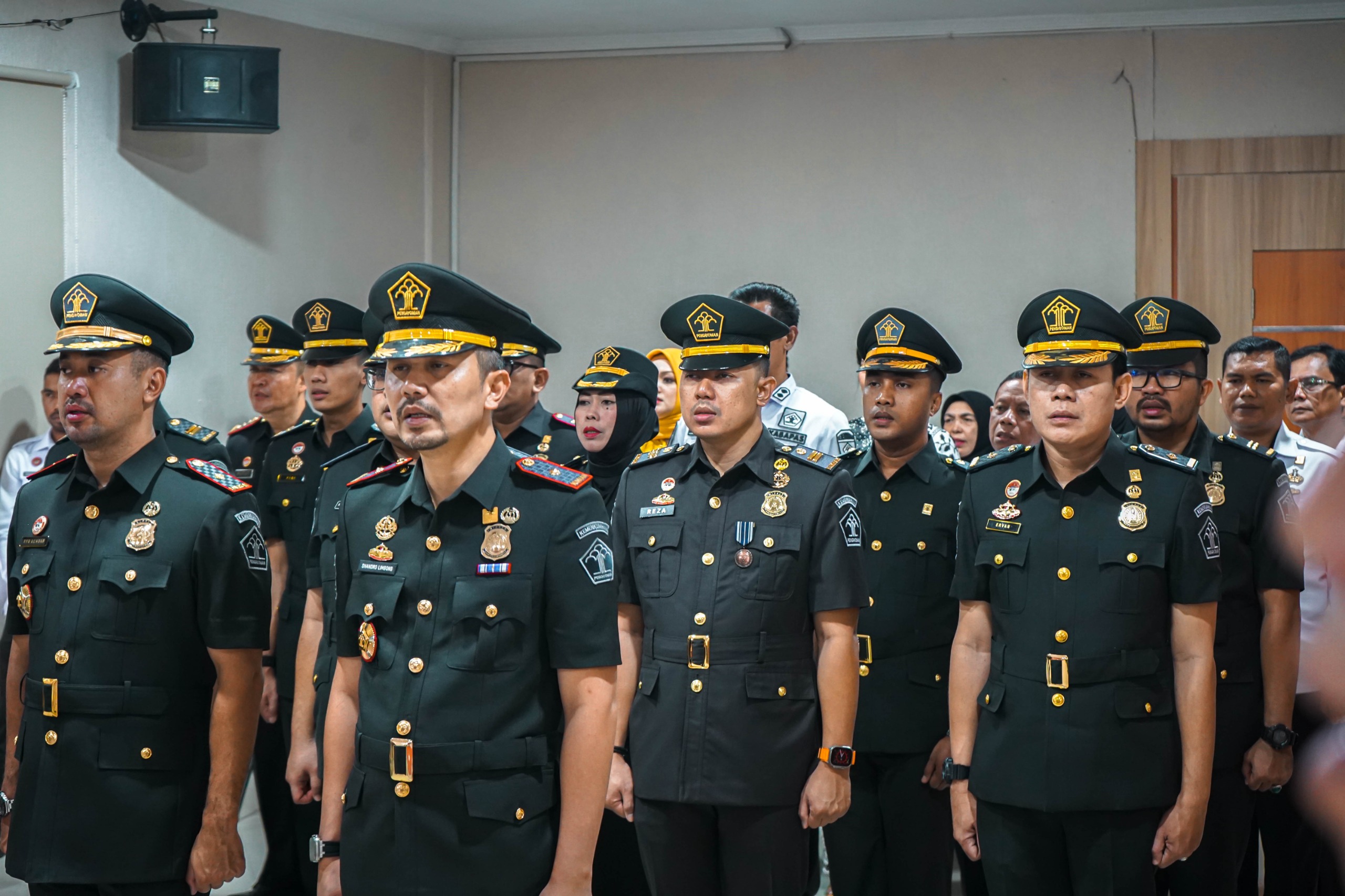 Lantik Pejabat Manajerial dan Nonmanajerial, Kakanwil Kemenkumham Malut Purwanto: Pejabat Harus Turun Lapangan!